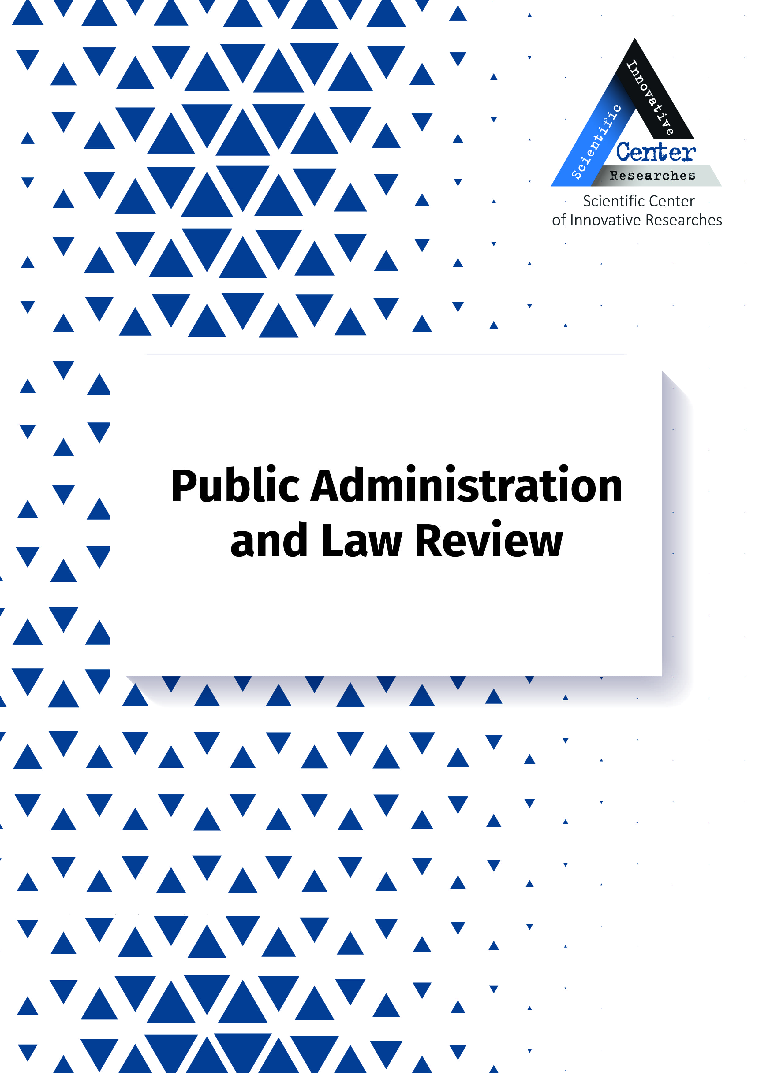 					View No. 1 (2023): PUBLIC ADMINISTRATION AND LAW REVIEW
				